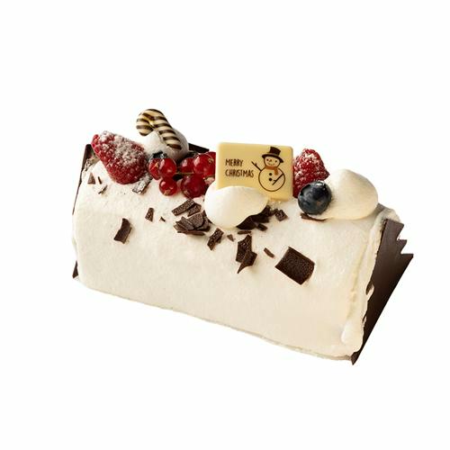 Bûche crème fraîche cerises - 4 pers.