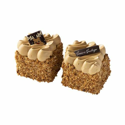 Petit gâteau fin d’année moka - 2 pc.