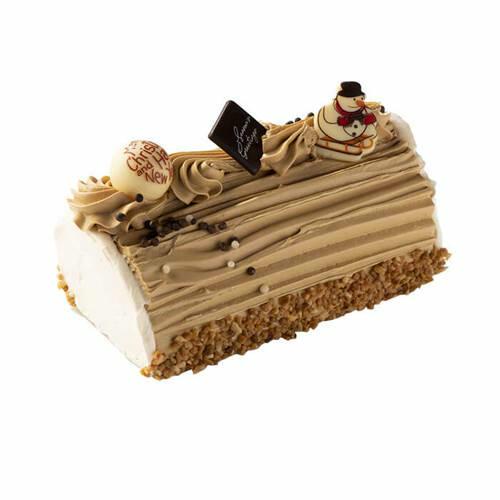 Coeur Nouvel An crème au beurre moka - 6 pers.