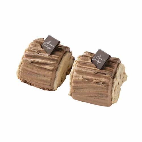 Bûchettes spéculoos choco - 2 pc.