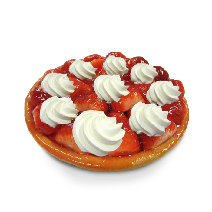 Croûte aux fraises à la crème fraîche - 8 pers.